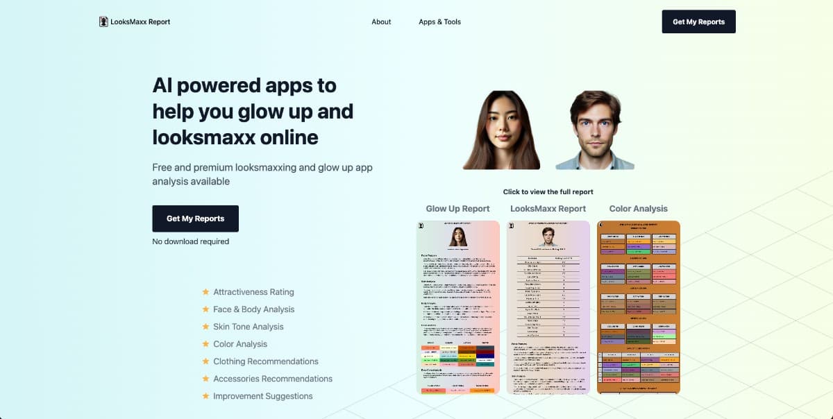 LooksMaxx Report