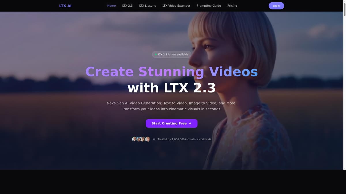 LTX 2.3 AI Video Generator