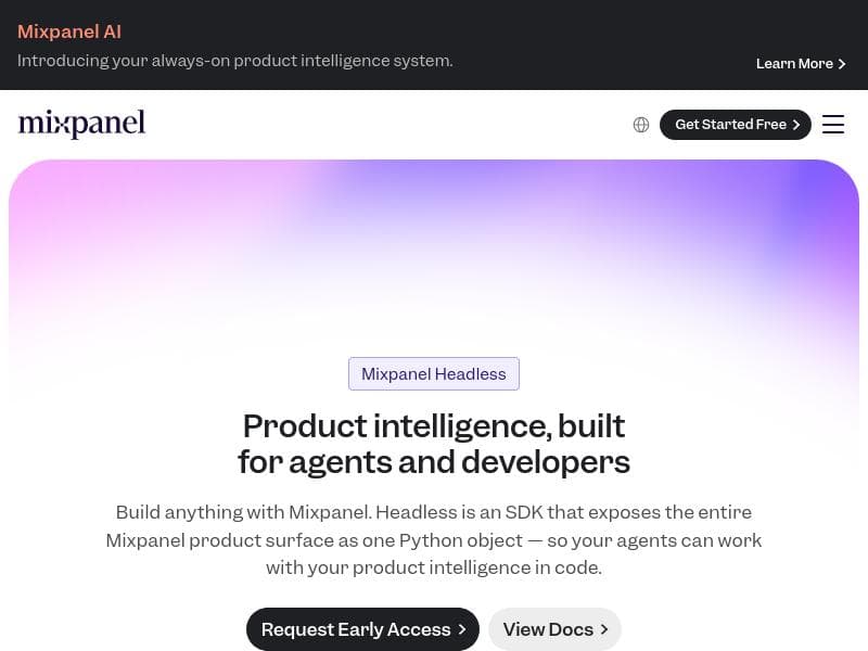 Mixpanel Headless