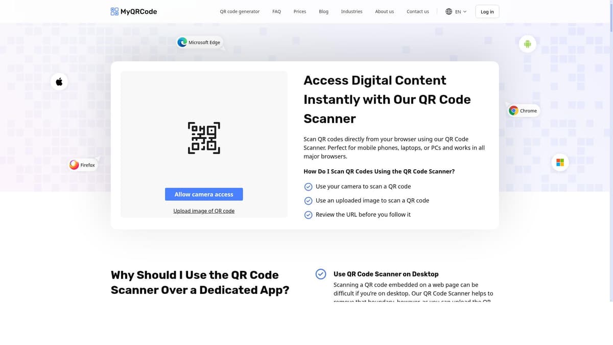 QR Code Scanner by My QR code