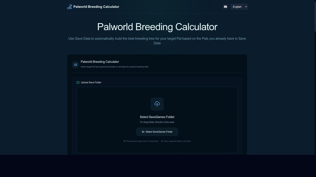 Palworld Breeding Calculator