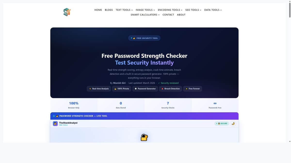 Password Strength Checker