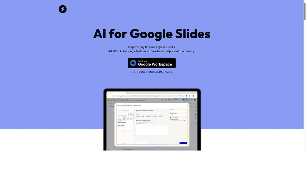 AI for Google Slides