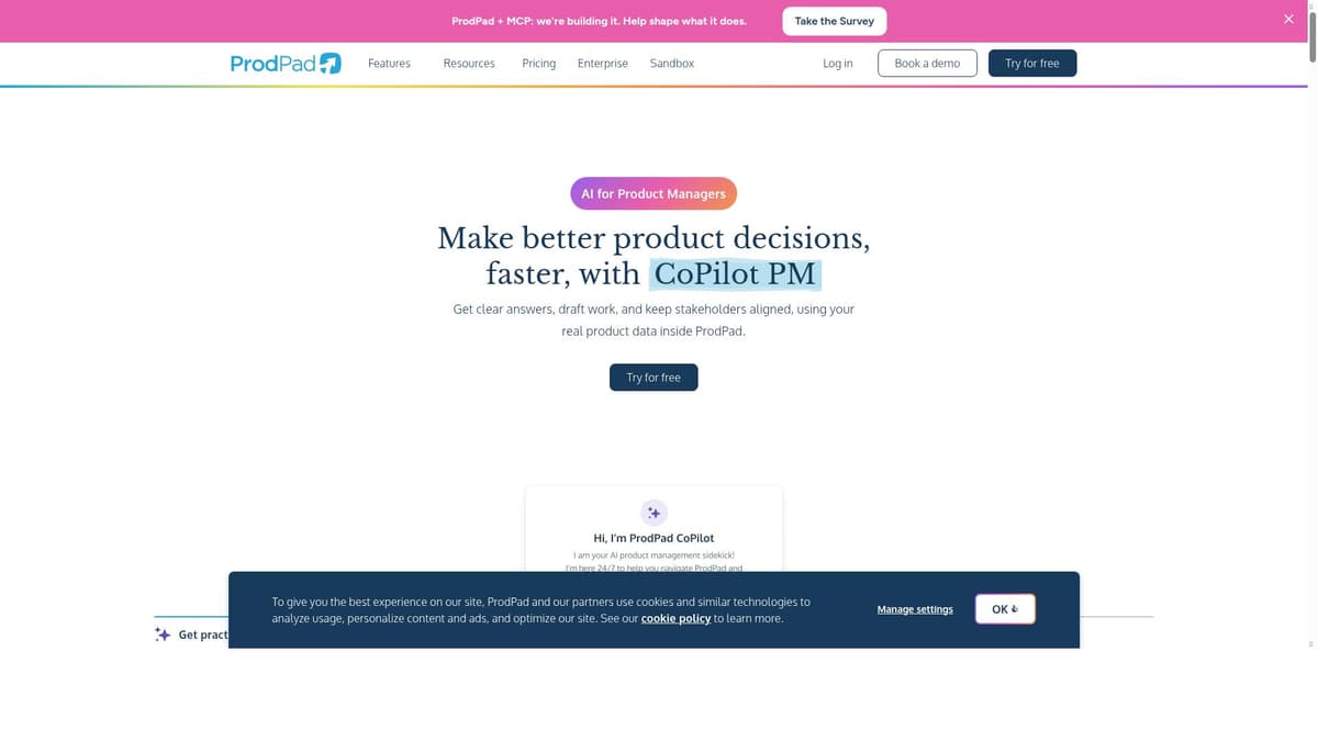 ProdPad Copilot for Product Managers