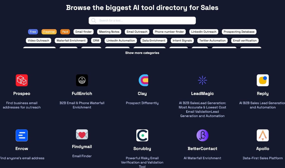 Sales Tools AI