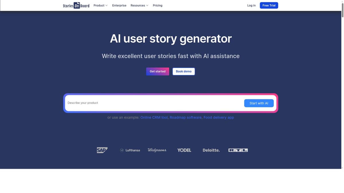 StoriesOnBoard AI