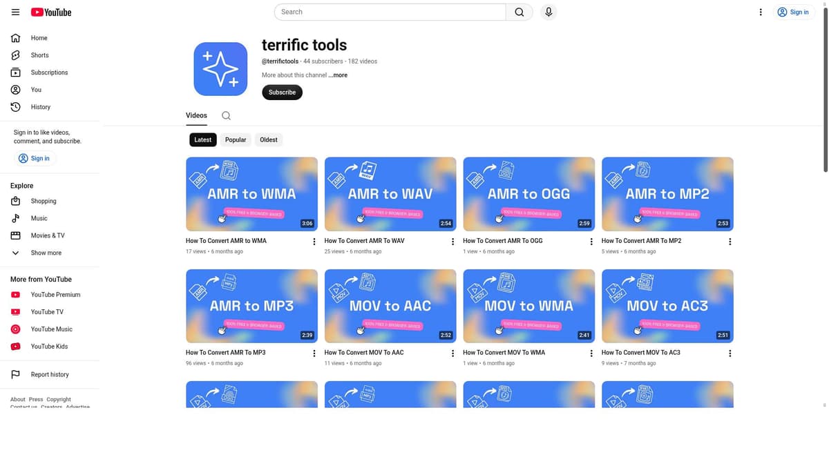 terrific.tools