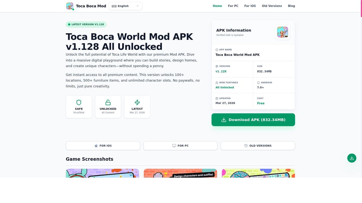 Toca Boca World Mod APK