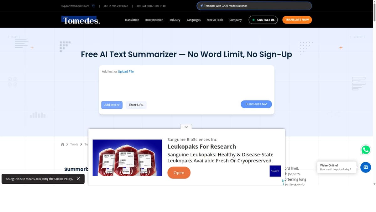 Text Summarizer