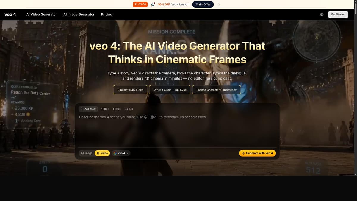 veo 4 AI Video Generator
