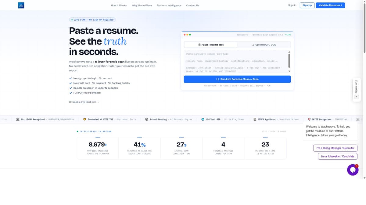 WackoWave Platform Intelligence