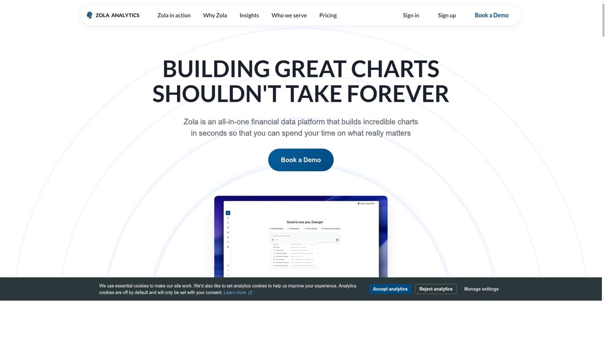 Zola Analytics