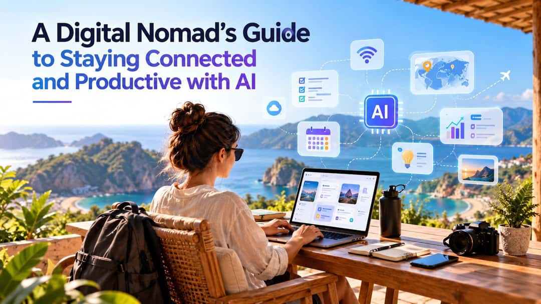 A digital nomad's guide to staying connected and productive with AI