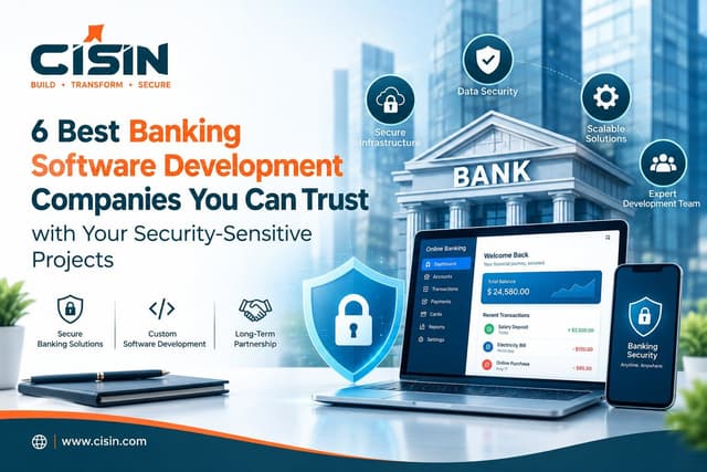 6 Best Banking Software Development Companies You Can Trust with Your Security-Sensitive Projects