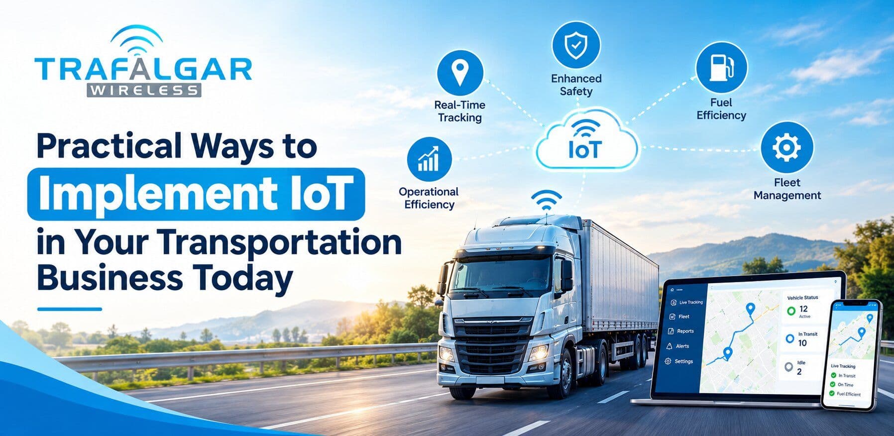 Practical Ways to Implement IoT in Your Transportation Business Today