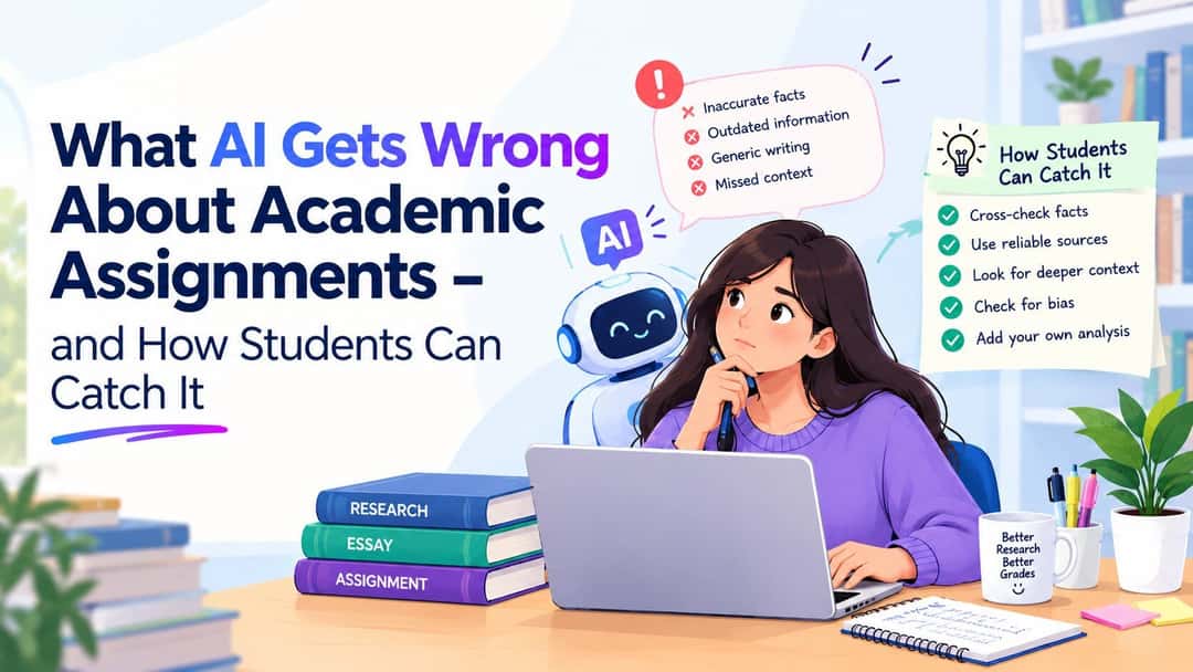 What AI Gets Wrong About Academic Assignments - and How Students Can Catch It