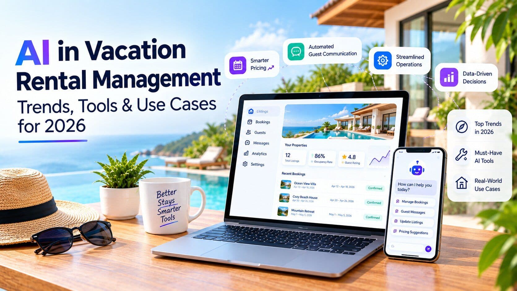 AI in Vacation Rental Management: Trends, Tools & Use Cases for 2026