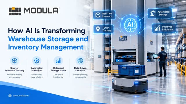 How AI Is Transforming Warehouse Storage and Inventory Management