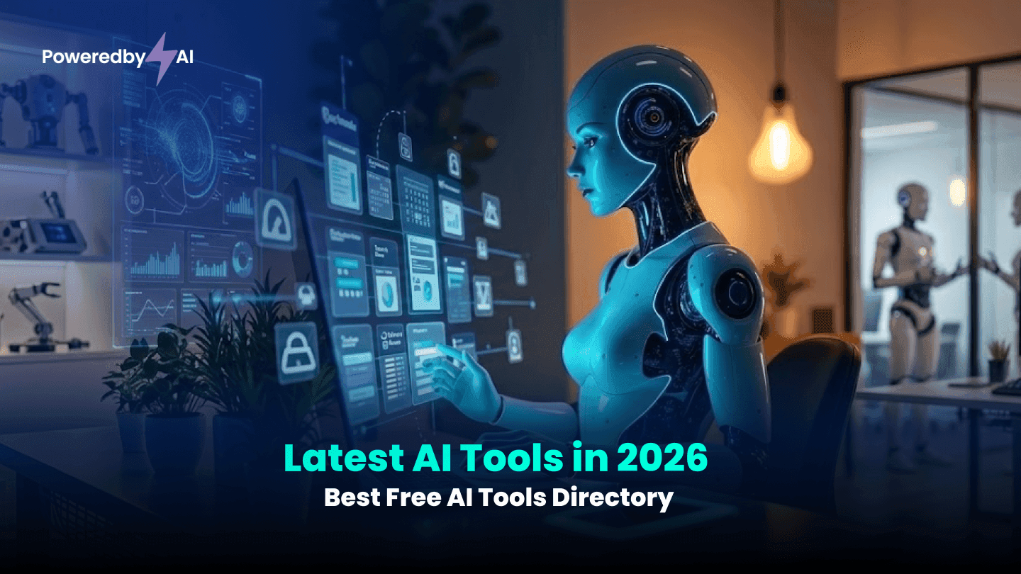 Latest AI Tools in 2026 – Best Free AI Tools Directory