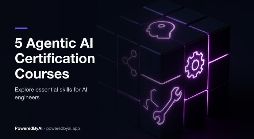 5 Agentic AI Certification Courses for AI Engineers: Learning ReAct, MCP, and Agent Orchestration