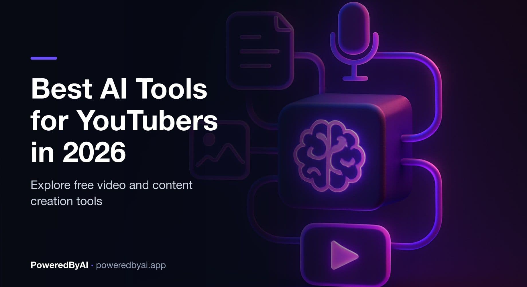 Best AI Tools for YouTubers in 2026 – Free AI Video & Content Creation Tools