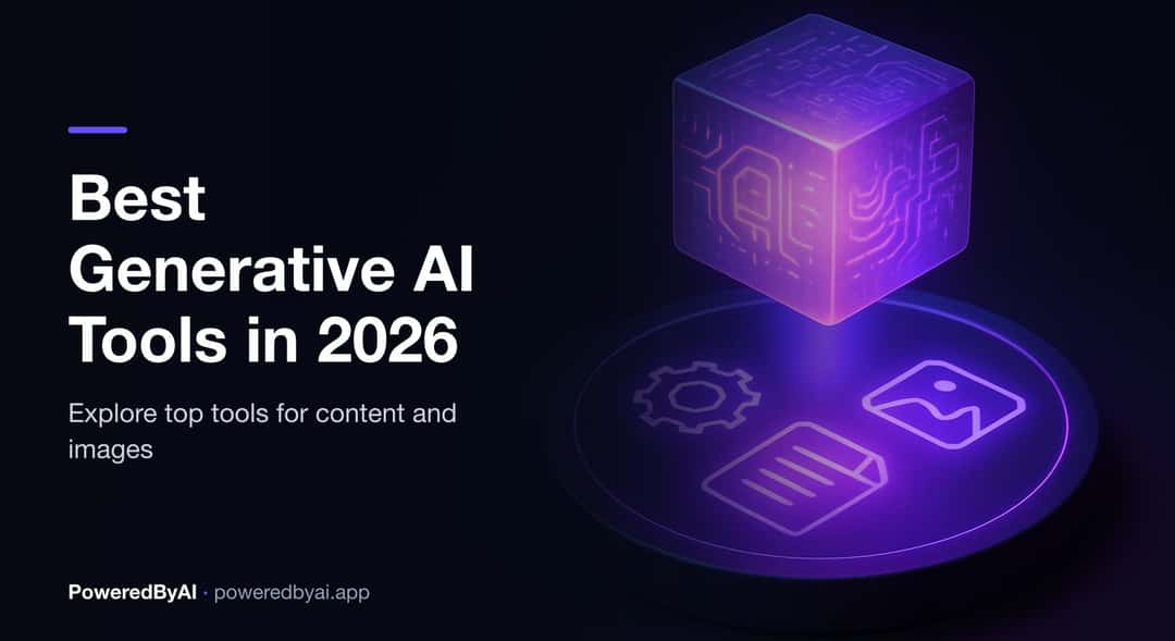 Best Generative AI Tools in 2026 – Top Gen AI Tools for Content, Images & Productivity