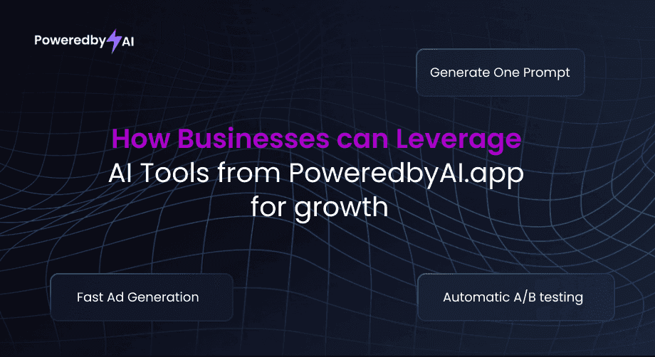 How Businesses can Leverage AI Tools from PoweredbyAI.app for growth