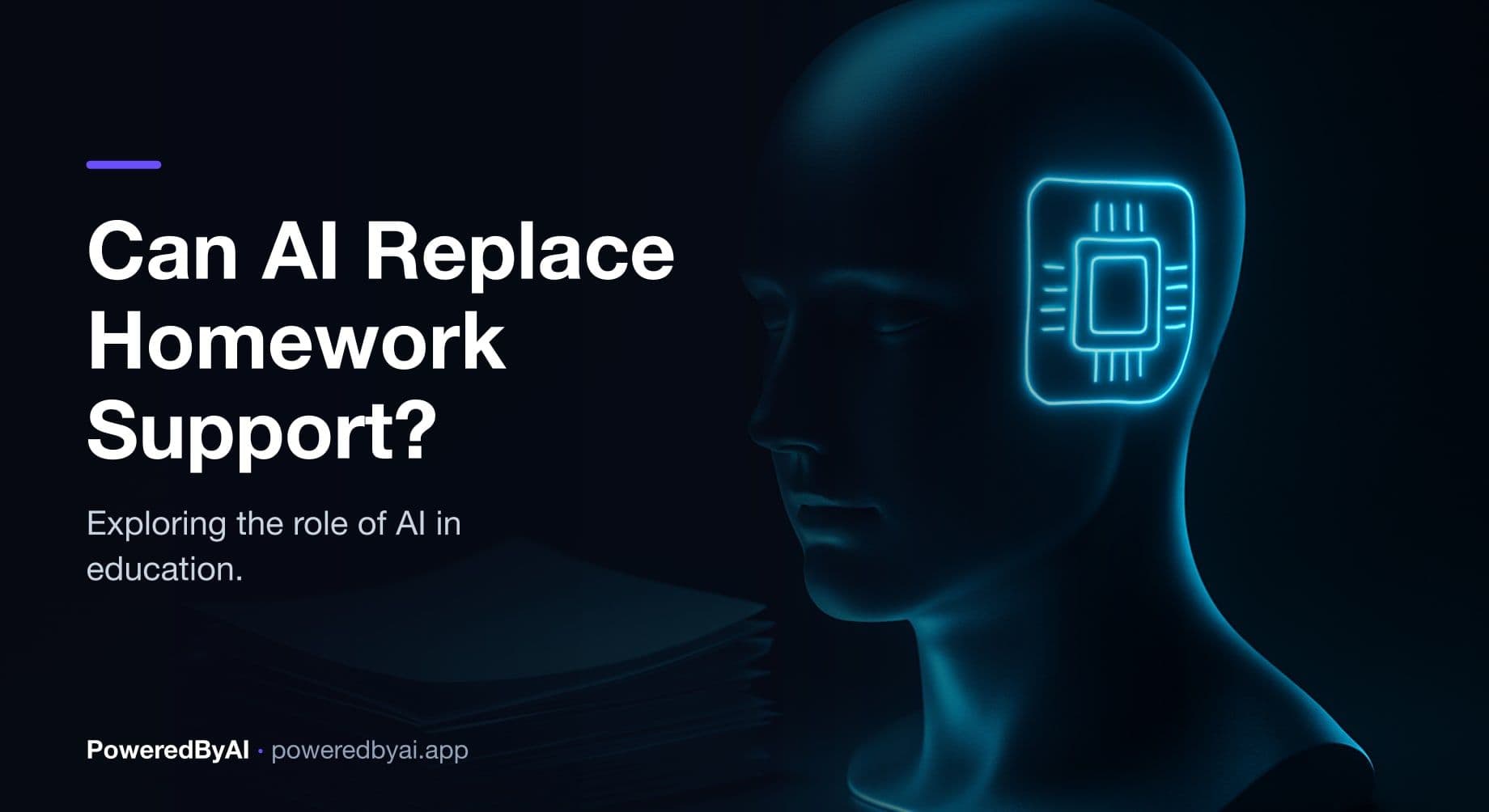 Can Artificial Intelligence Replace Traditional Homework Support?