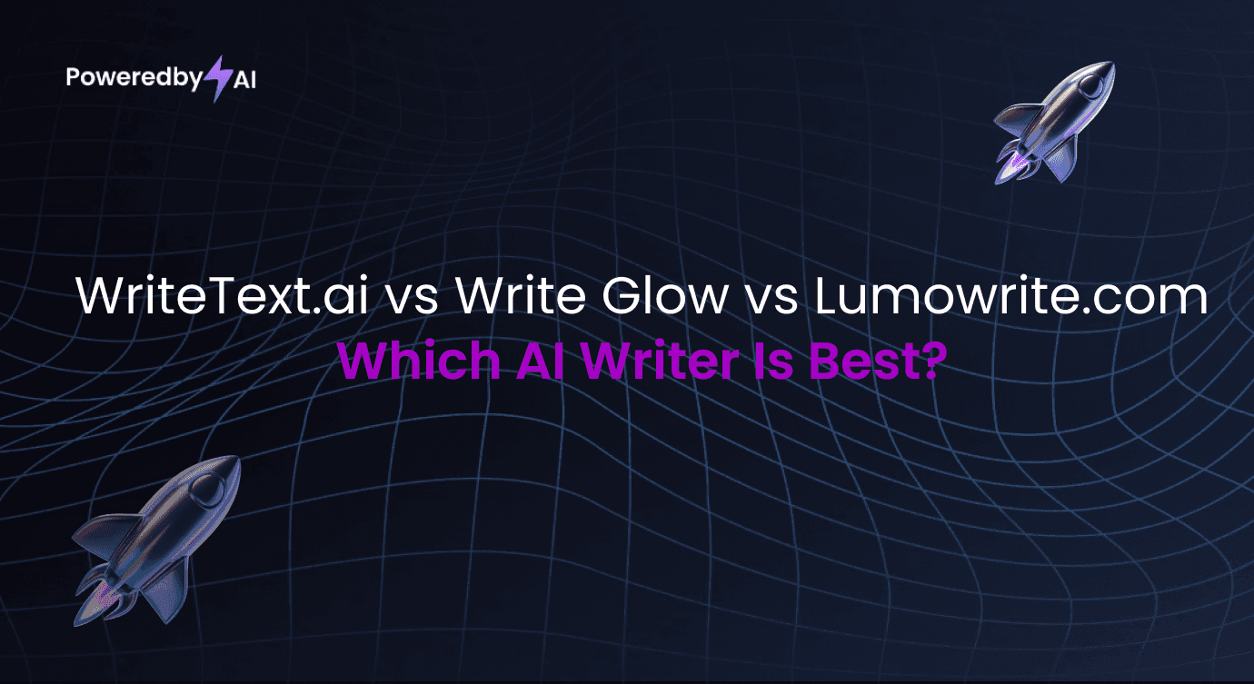 WriteText.ai vs Write Glow vs Lumowrite.com - Which AI Writer Is Best?