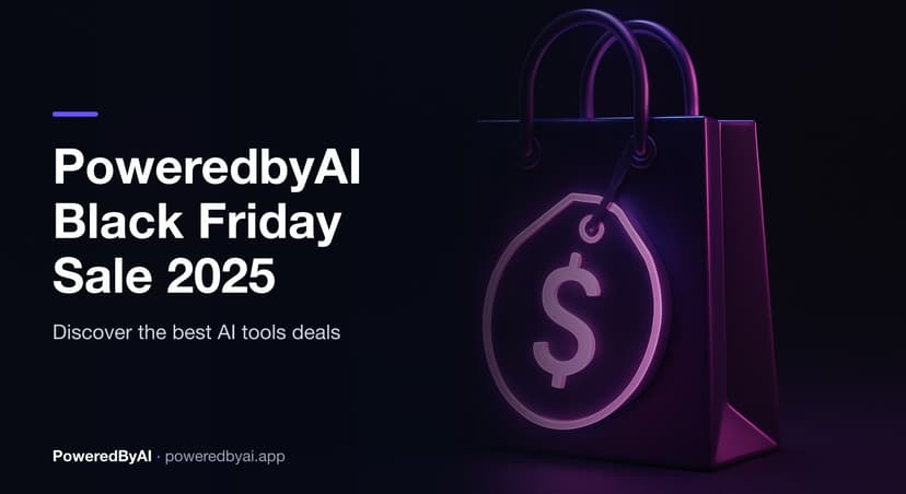PoweredbyAI Black Friday Sale 2025: Best AI Tools Directory Deals You Can’t Miss