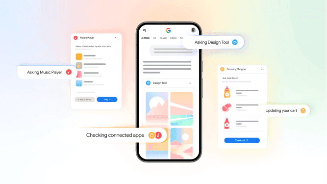 As AI agents reshape the web, Google opens Gemini and Search to more apps