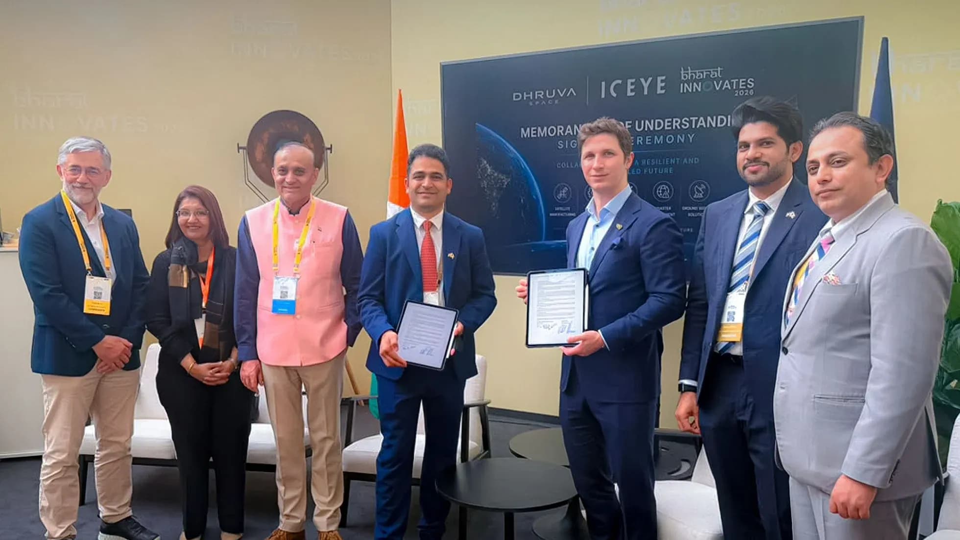 Dhruva Space, Finland’s ICEYE Partner for Satellite Manufacturing and Earth Observation