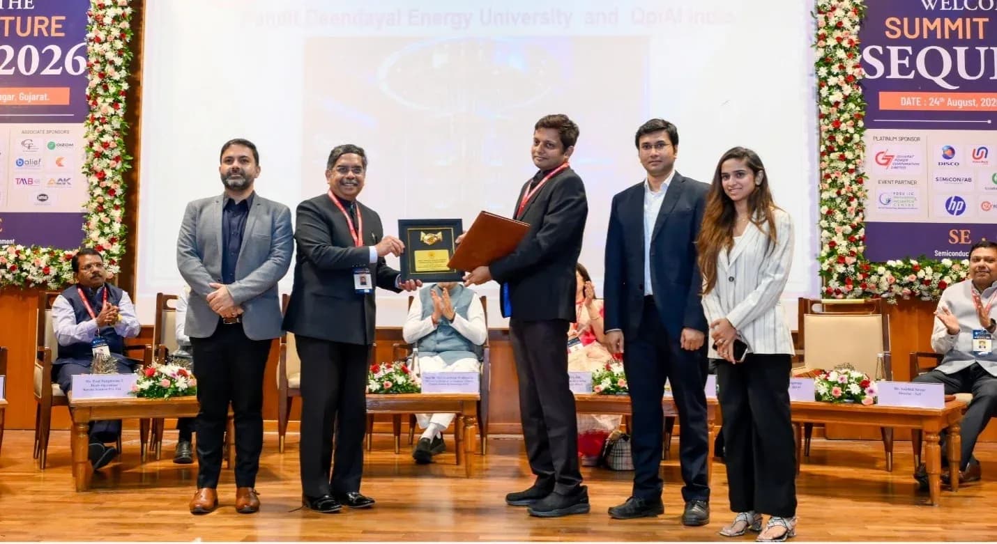 QpiAI, Gujarat’s PDEU Sign MoU for 8-Qubit Quantum Centre