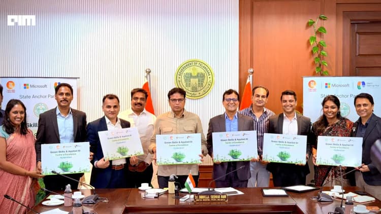 Telangana Partners With Microsoft to Launch India’s First Green Skills & Applied AI Centre for Green Pharma