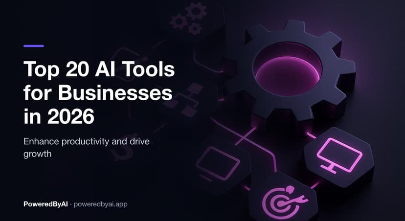 Top 20 AI Tools for Businesses in 2026: Boost Productivity & Growth