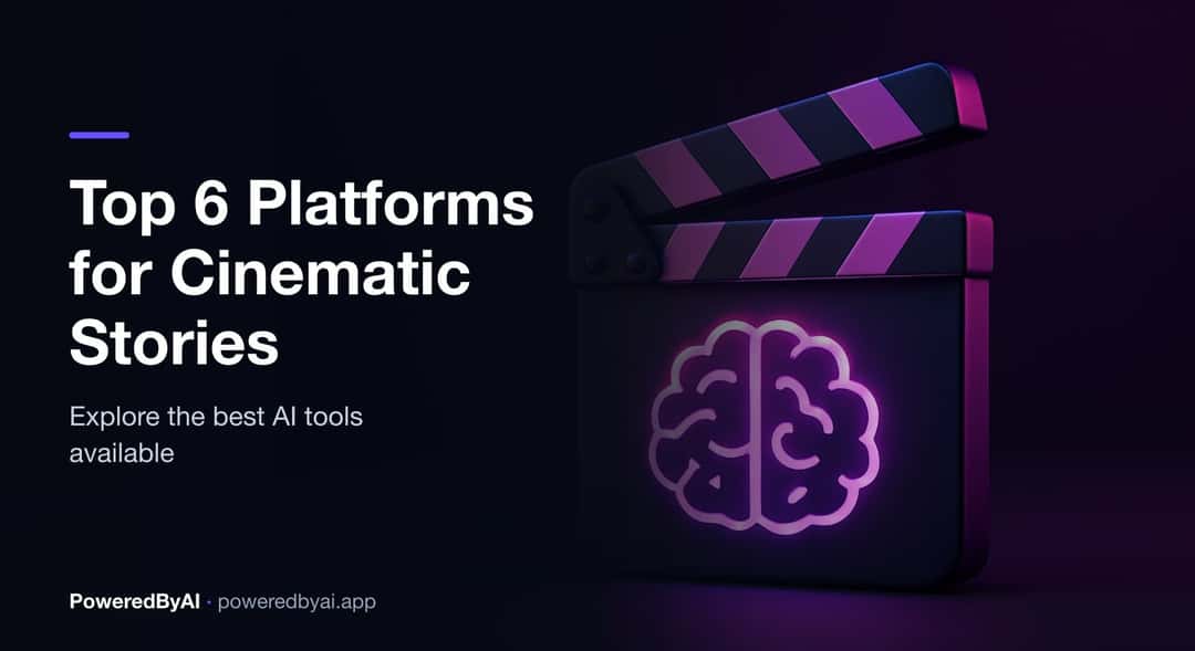 Top 6 Platforms for Creating Cinematic Stories With AI