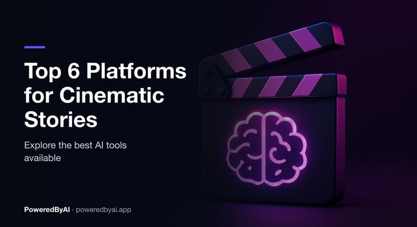 Top 6 Platforms for Creating Cinematic Stories With AI