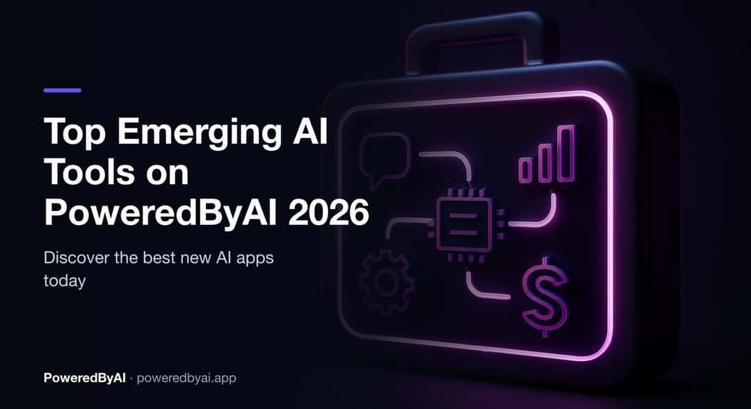 Top Emerging AI Tools on PoweredByAI in 2026 – Best New AI Apps for Developers, Creators & Businesses